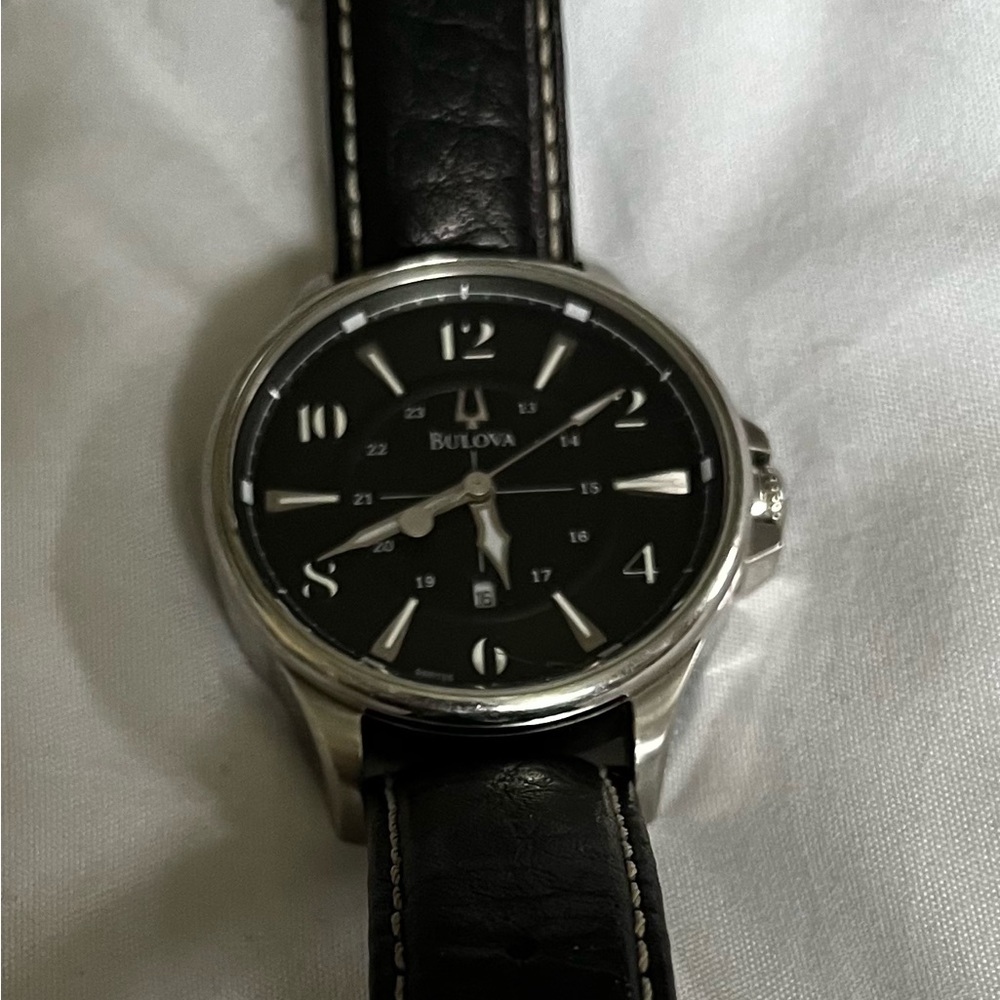 Men’s Bulova watch, very good condition